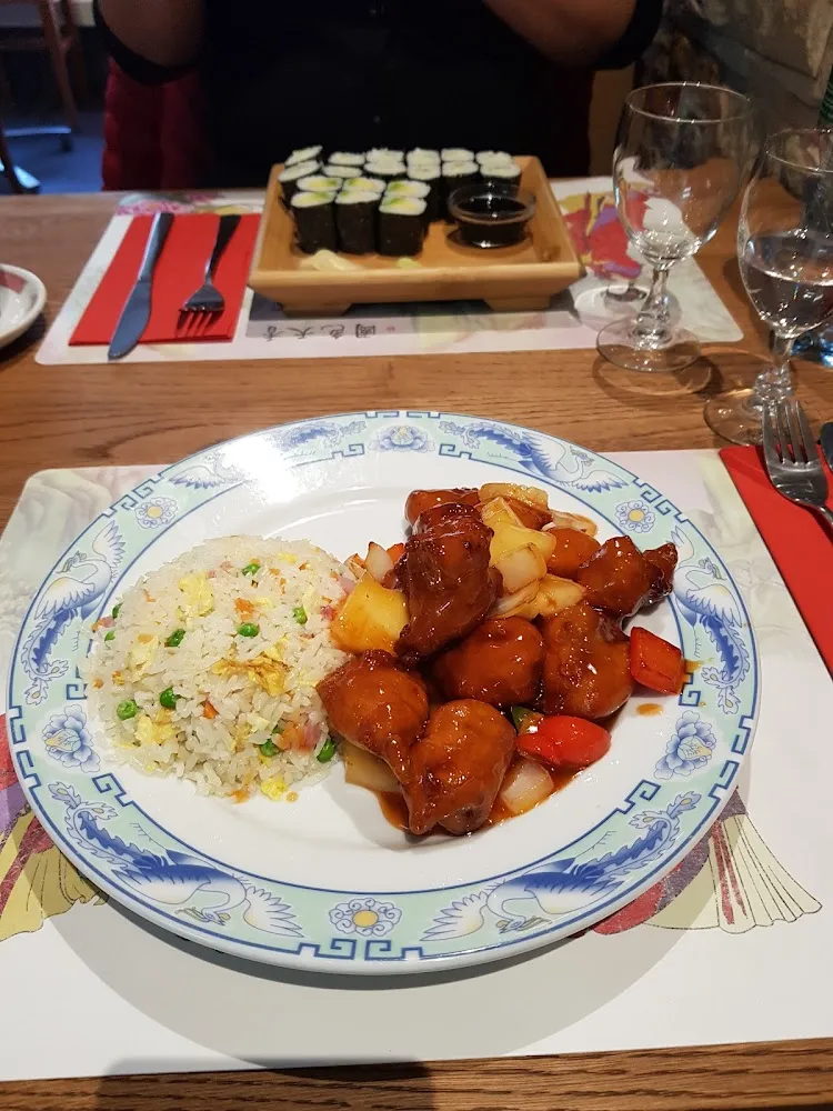 Porc Aigre Doux Riz Cantonais